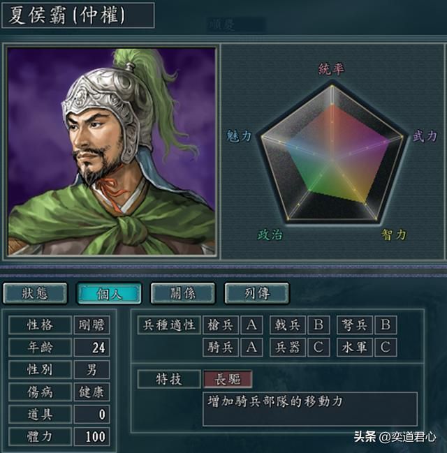 三国志11：这六种武将特技背后，实则暗含对该武将的嘲讽