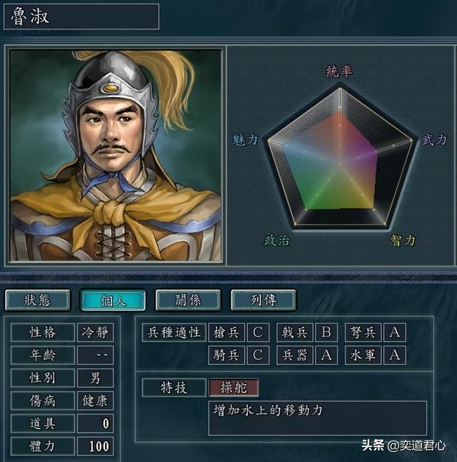 三国志11：这六种武将特技背后，实则暗含对该武将的嘲讽