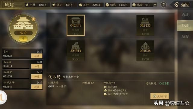 三国志11生产特技加成是多少（三大生产特技数据详细测评）