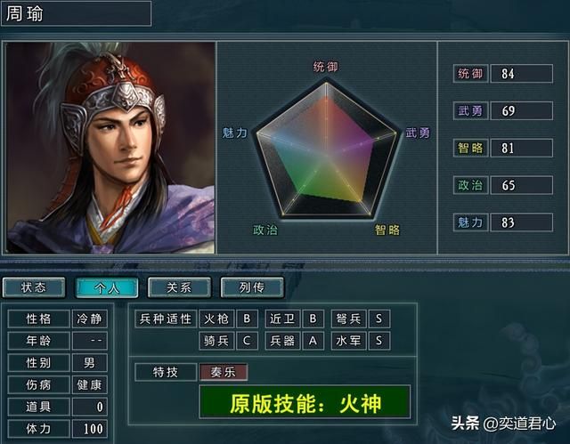 三国志11四海清一中三国名将能力如何（三国时期七位名将属性一览）