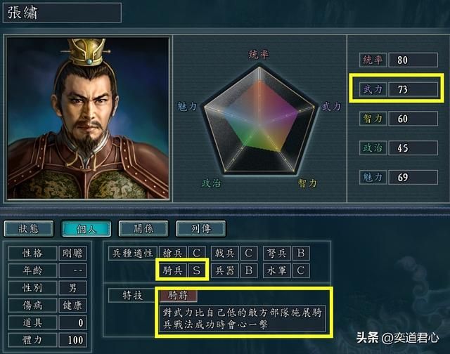 三国志11二十四名将谁最强（二十四名将实力强度排名一览）