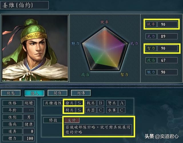 三国志11二十四名将谁最强（二十四名将实力强度排名一览）