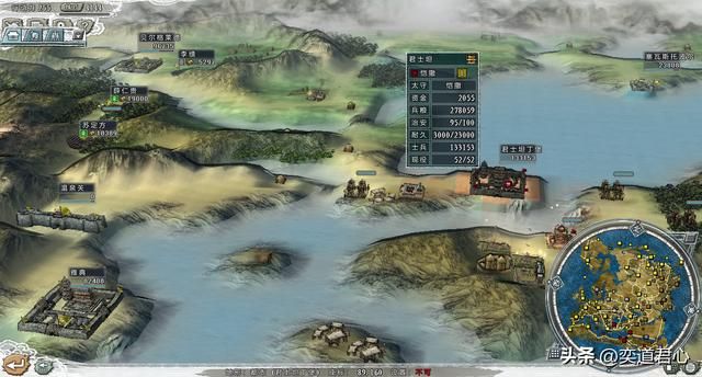 三国志11四海清一李唐势力怎么玩（李唐图文实况战报解说17）