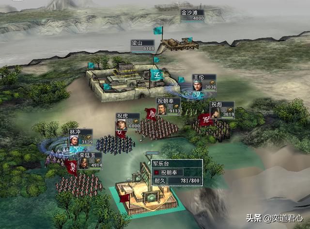 三国志11水浒MOD祝氏三杰都有谁（火并王伦剧本祝氏三杰介绍）