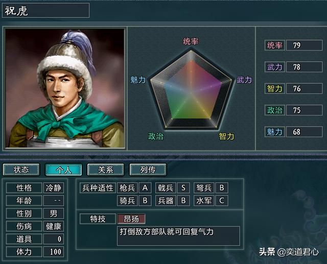 三国志11水浒MOD祝氏三杰都有谁（火并王伦剧本祝氏三杰介绍）