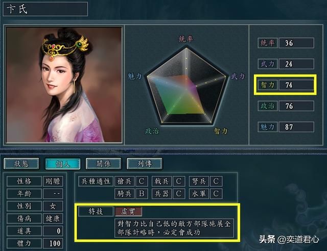 三国志11：这些女武将特技改为丈夫特技后，实力会有多强？