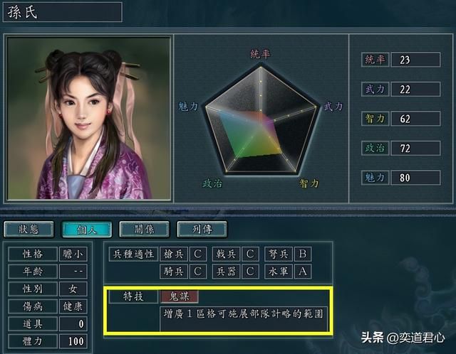 三国志11：这些女武将特技改为丈夫特技后，实力会有多强？