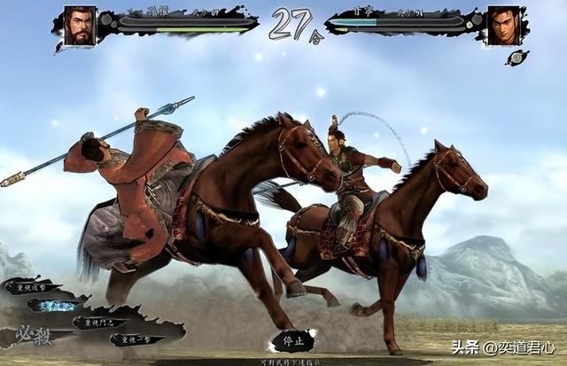 三国志11：各势力主公谁能在单挑模式里打败自己麾下头号猛将？