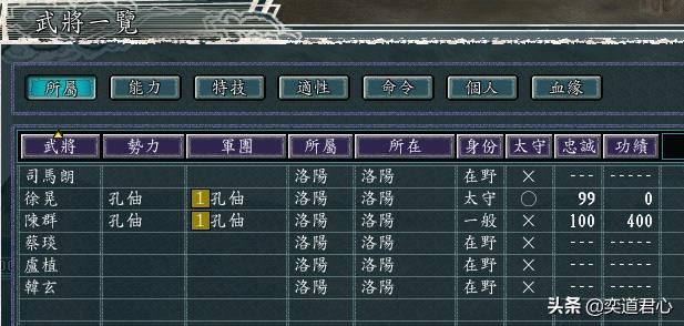 三国志11反董卓联军剧本孔伷怎么玩（孔伷破局玩法思路分享）