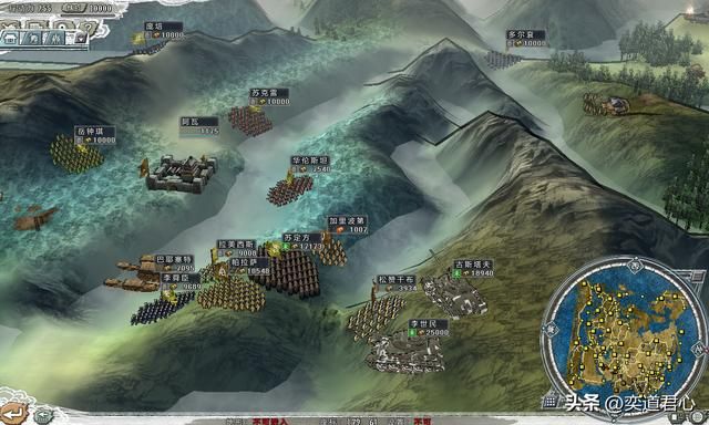 三国志11四海清一李唐势力怎么玩（李唐图文实况战报解说24）