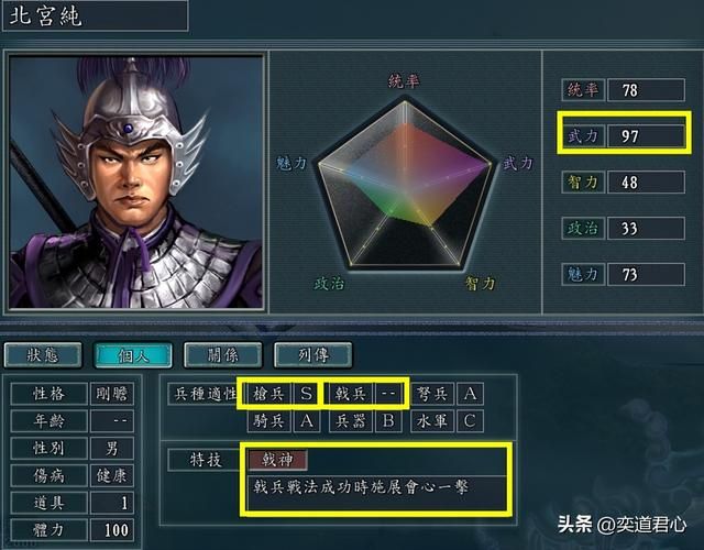 三国志11戟神特技武将有哪些（各MOD十大戟神武将盘点）