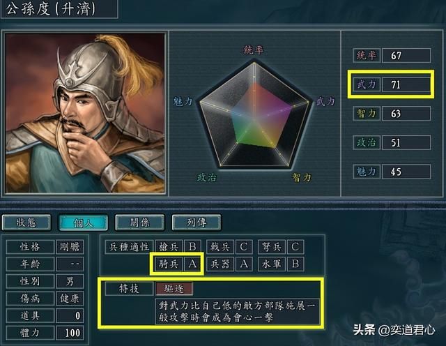三国志11哪些武将特技该为驱逐（真正有资格搭配驱逐的九大猛将）