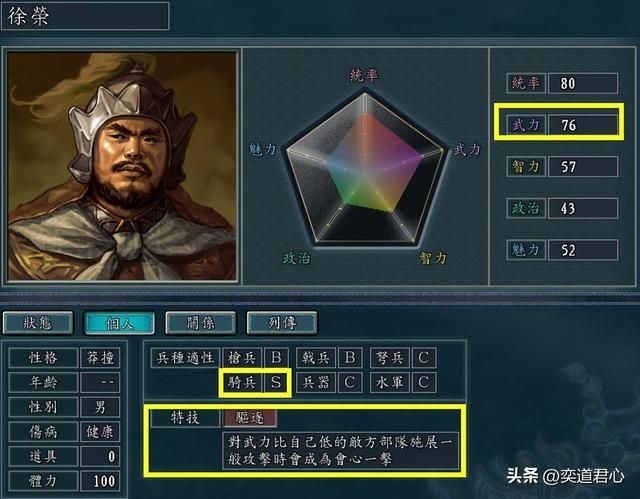 三国志11哪些武将特技该为驱逐（真正有资格搭配驱逐的九大猛将）