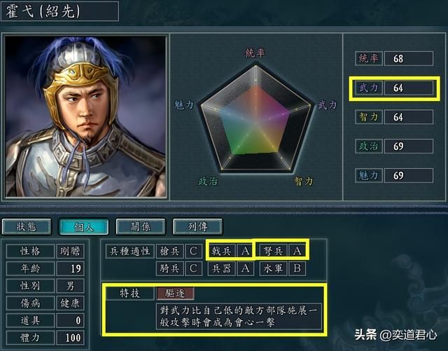 三国志11哪些武将特技该为驱逐（真正有资格搭配驱逐的九大猛将）