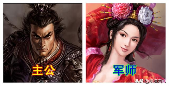 三国志11：只有主公和军师两个人开局的话，各势力搭配都是怎样的？