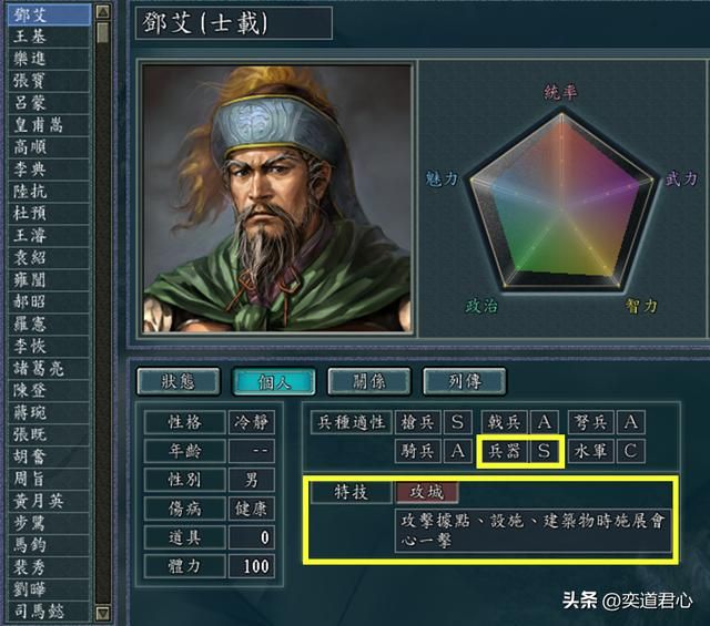 三国志11哪些武将特技该为攻城（真正有资格搭配攻城的六大猛将）