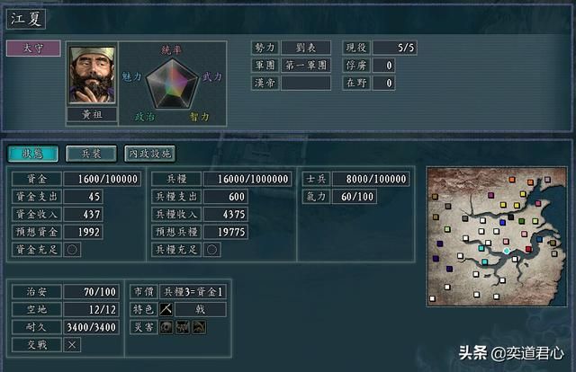 三国志11江夏五杰指的是谁（江夏五杰最高级培养形态介绍）