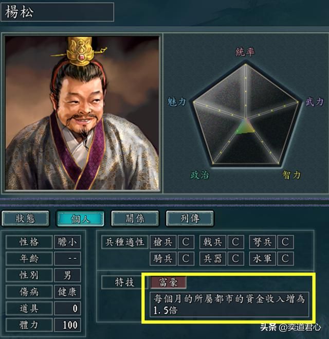 三国志11有哪些特技可以直接发挥（无需前提就能用的九个特技）