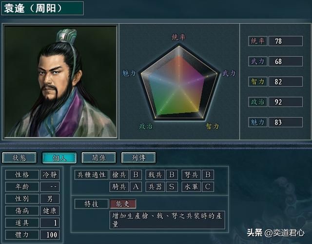 三国志11汉末名将的老爹们实力如何（汉末名爹DIY武将属性一览）