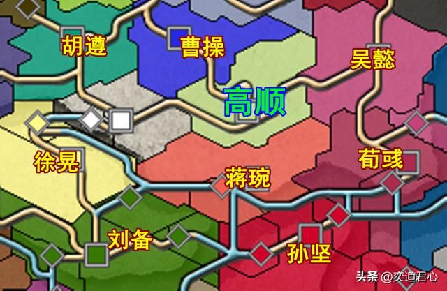 三国志11百家争斗剧本高氏怎么玩（高顺突围进取江东思路分享）