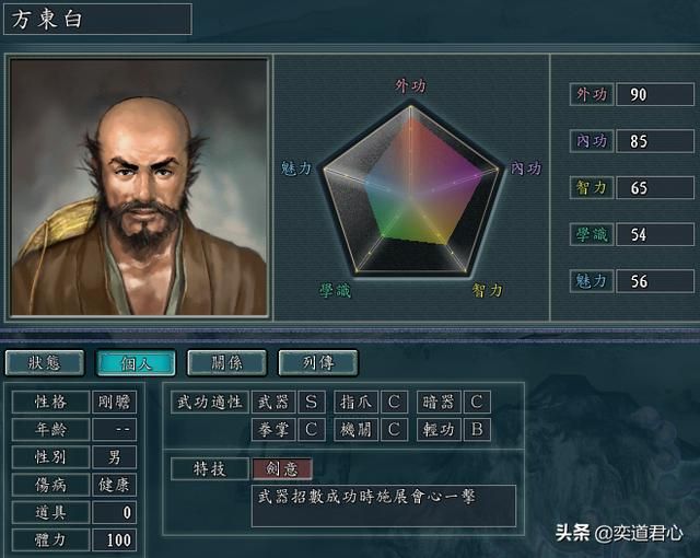 三国志11侠骨留香汝阳王府势力介绍（汝阳王府核心武将属性一览）