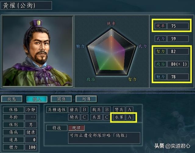 三国志11除东吴外还有哪些水军（十个超强的水军武将排行一览）