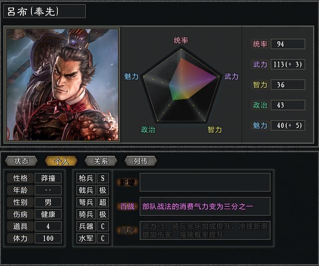 三国志11大浪淘沙英雄集结吕布实况（吕布势力图文解说03）