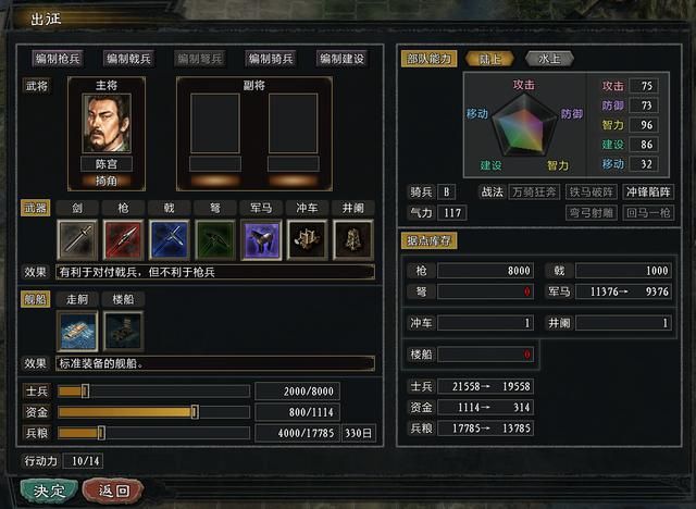 三国志11大浪淘沙英雄集结吕布实况（吕布势力图文解说02）