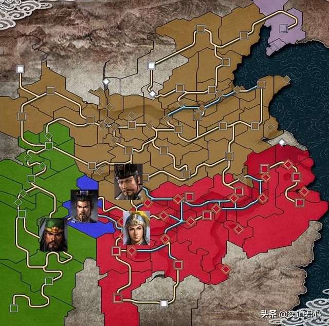 三国志11虎落平阳剧本背景介绍（各势力设定武将城池一览）