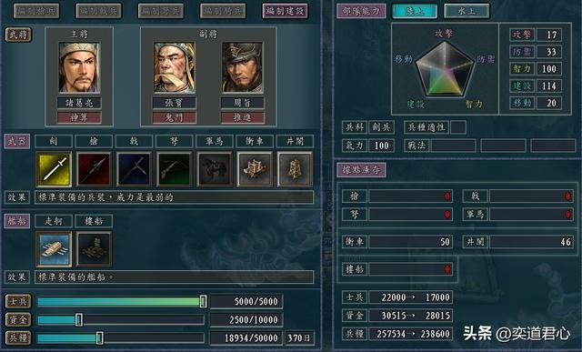 三国志11兵种争霸剧本器械势力怎么玩（器械对全武将玩法分享）