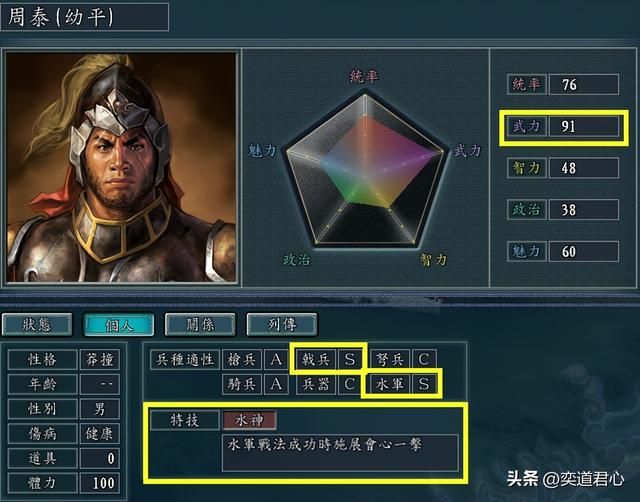 三国志11孙吴十二虎臣谁最强（江东十二虎臣游戏内实力榜单一览）