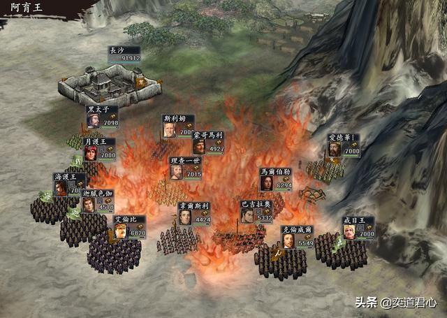 三国志11无尽的野望印度势力介绍（阿育王麾下武将人才一览）