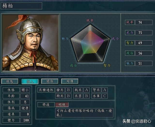 三国志11张鲁势力核心武将有哪些（张鲁核心武将极限培养属性一览）