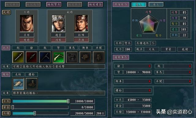 三国志11兵种争霸剧本弓兵势力怎么玩（弓兵对全武将玩法分享）