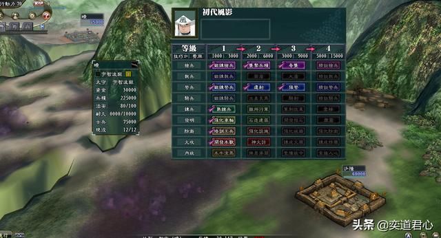 三国志11火影MOD五国谁最强（五忍村破局和发展难度排名）