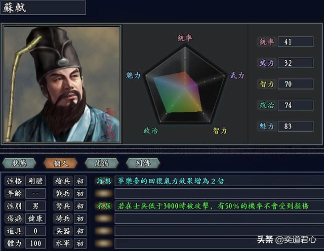 三国志11无尽的野望宋朝将领都有谁（宋朝核心十二将领一览）