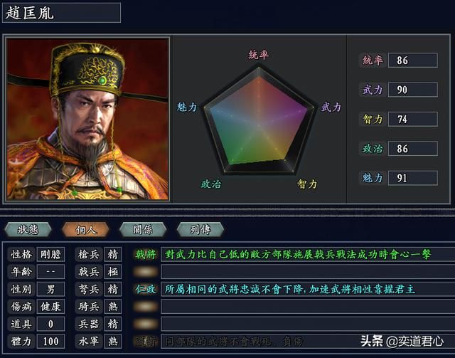三国志11无尽的野望宋朝将领都有谁（宋朝核心十二将领一览）