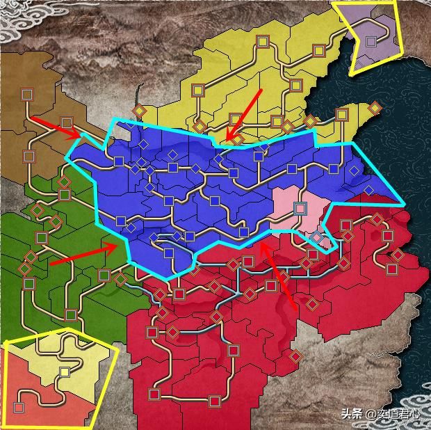 三国志11奸贼篡汉剧本介绍（各势力名下武将城池一览）