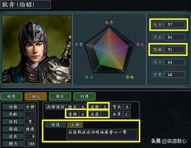 三国志11工神特技武将有哪些（各MOD十大工神武将盘点）