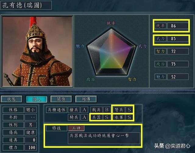 三国志11工神特技武将有哪些（各MOD十大工神武将盘点）