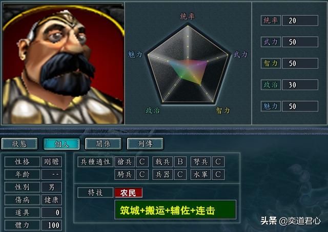 三国志11魔兽争霸人物如何设定（各种族农民DIY属性一览）