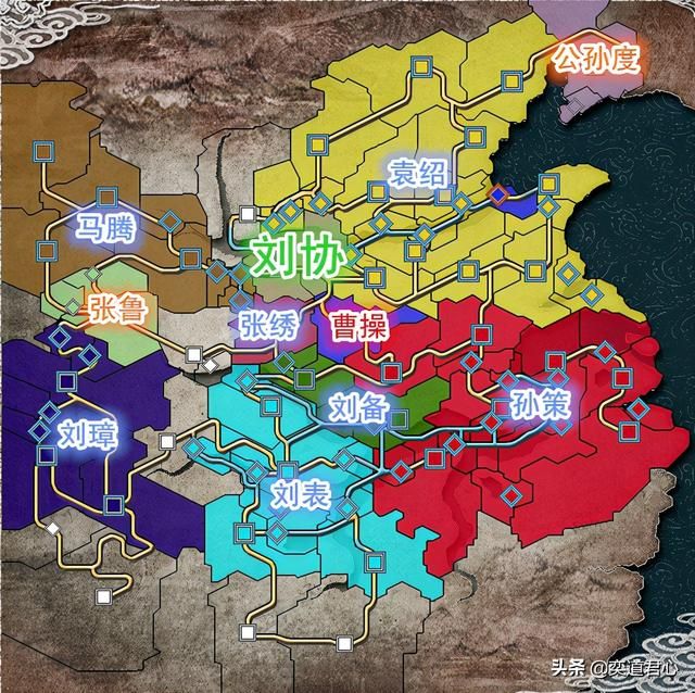 三国志11老骥伏枥剧本背景介绍（各势力初始地盘及武将一览）