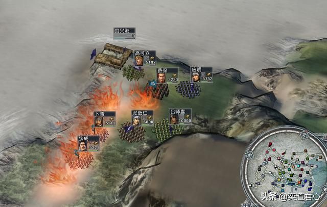 三国志11水浒吕师囊手下都有谁（火并王伦剧本吕师囊阵营武将介绍）
