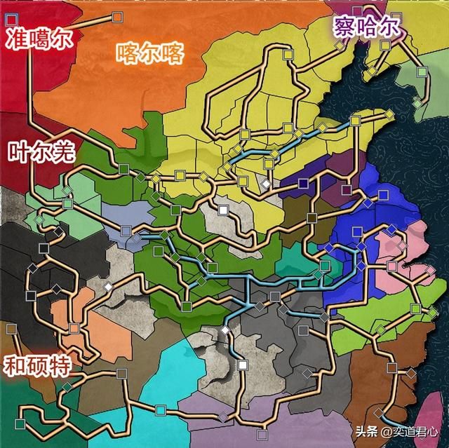 三国志11南明抗清蒙古有哪些势力（蒙古地区五势力开局一览）
