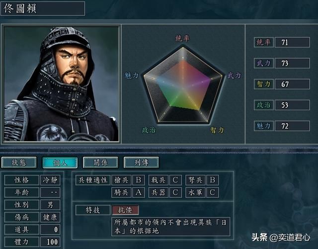三国志11南明抗清外族贼军顶级武将有哪些（外族阵营四大顶级武将）