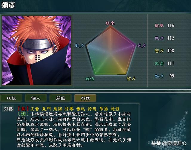 三国志11火影MOD雨隐势力怎么样（雨隐势力成员详细介绍）