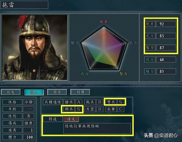 三国志11遁走特技武将有哪些（各MOD六大遁走武将盘点）