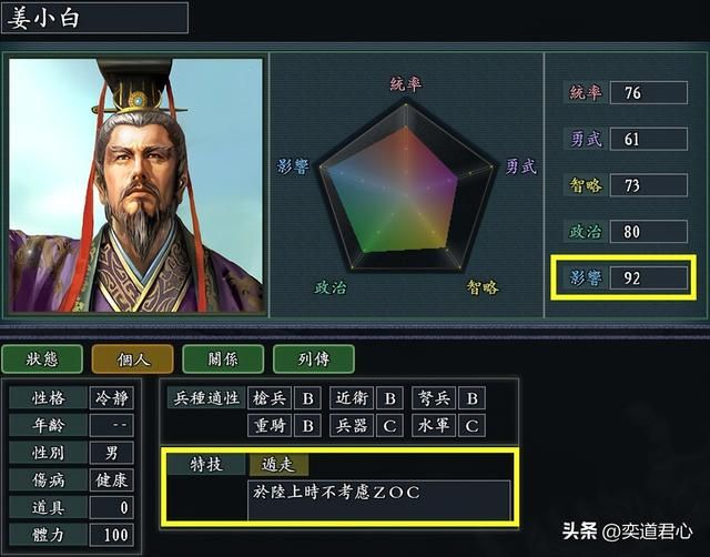 三国志11遁走特技武将有哪些（各MOD六大遁走武将盘点）