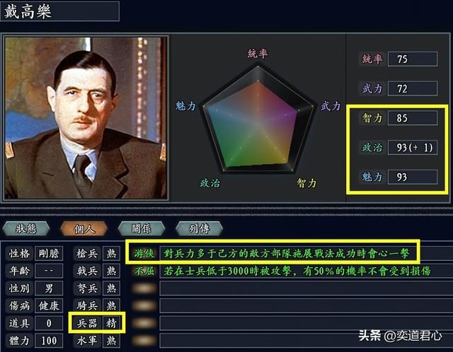 三国志11四海清一二战最强领袖是谁（英法美苏德领袖排名一览）