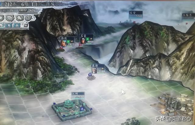 三国志11二分天下计能否实现（周瑜二分天下游戏复现展示）